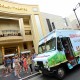 The custom Summer Camp food truck serves guests gourmet s'mores along Hollywood's Walk of Fame.